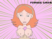 AMong US, Rick and Morty , and Kim Possible Hentai 12/16