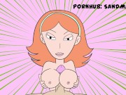 AMong US, Rick and Morty , and Kim Possible Hentai 4/16