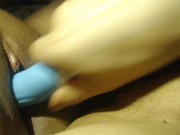 Sneak Peak: Two wet pussies sharing a cum covered vibrating dildo 15/16
