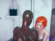 Ben 10 Hentai - Gwen Fucked in a Shower 12/16