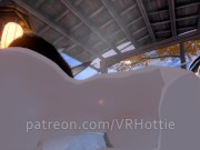 Nude Dragon Girl Face Rides You At Hot Spring White Black Hair Tail Play Sensual POV Lap Dance 12/16