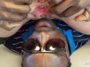 Two German Mature Seduce Black Parcel carrier to 3Some Sex 7/16