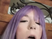 Marie Jane hentai cosplay sexy solo titty play with intense moaning orgasm  6/16