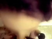 Slutty E-girl deepthroating the neighbor while her boyfriends away. 12/16