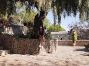 Sin bragas en publico. Kelly Mendoza 16/16