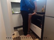 Hot asian maid fucked rough in the kitchen. VERY DEEP FACEFUCK!! เย็ดในห้องครัว เย็ดสดแตกใน 4/16