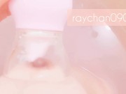 お風呂で舌バイブローター【上から視点】 10/16