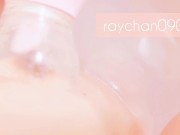 お風呂で舌バイブローター【上から視点】 14/16