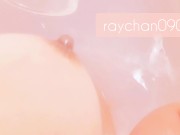 お風呂で舌バイブローター【上から視点】 15/16