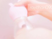 お風呂で舌バイブローター【上から視点】 3/16