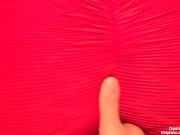 Horny Stepsis fucks Stepbro while online Black Friday shopping in ripped leggings 5/16