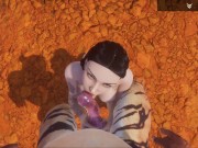 Wild Life / New Girl Alissa Knoted by a Tiger in POV 1/16