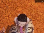 Wild Life / New Girl Alissa Knoted by a Tiger in POV 14/16