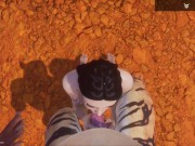 Wild Life / New Girl Alissa Knoted by a Tiger in POV 2/16