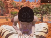 Wild Life / New Girl Alissa Knoted by a Tiger in POV 5/16