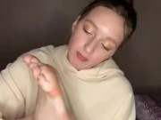  self feet worship. Foot gagging. 13/16