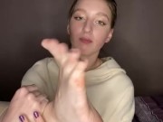  self feet worship. Foot gagging. 7/16