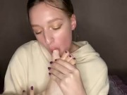  self feet worship. Foot gagging. 8/16