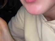 Vore. Giantess eats tiny people on her feet 14/16