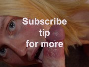 stunning ginger redhead cums in bed for your pleasure with magic wand as she strips 16/16