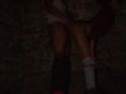 Anna Monae fun outdoors 9/16