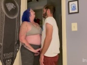 Xander cage working out  as  sylver Calloway  came up behind Xander cage wanting to play.  2/16