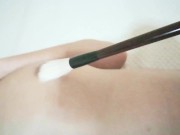 Orgasm！She can't stand it with a brush 【Softcore Orgasm】 6/16