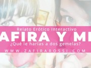AUDIO INTERACTIVO [DOBLE PLACER] ZAFIRA Y MIA CALIENTES EN EL HOTEL [HOT ASMR] SOLO DEJATE LLEVAR 14/16