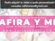 AUDIO INTERACTIVO [DOBLE PLACER] ZAFIRA Y MIA CALIENTES EN EL HOTEL [HOT ASMR] SOLO DEJATE LLEVAR 4/16