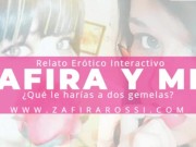 AUDIO INTERACTIVO [DOBLE PLACER] ZAFIRA Y MIA CALIENTES EN EL HOTEL [HOT ASMR] SOLO DEJATE LLEVAR 5/16