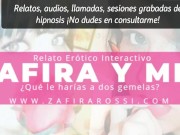 AUDIO INTERACTIVO [DOBLE PLACER] ZAFIRA Y MIA CALIENTES EN EL HOTEL [HOT ASMR] SOLO DEJATE LLEVAR 6/16