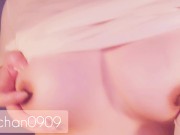 妄想騎乗位で乳首オナニー 9/16