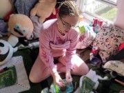 Fishnet fucking + smoke with me 8/16