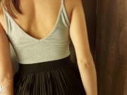 Baise chaude mais risquée dans un ascenseur avec 2 éjacs 2/16