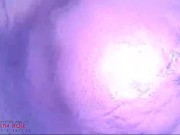 Amazing underwater bikini show. elegant flexible baby swimming underwater in the pool 6/16