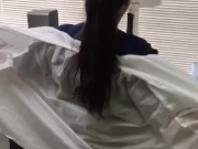 Bbw darrthjas masturbates at work till orgasm 1/16