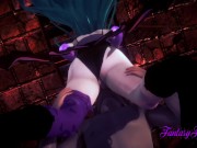 Darkstalkers Hentai - Morrigan Hard Sex 2/16