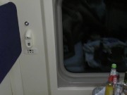 Подцепил деваху с большими буферами и трахнул её прямо в поезде! Stuffed pussy ( cream pie ) 9/16