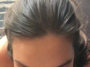 BTS Blow Job with Juliette March - AMERICAN PORN STAR scene 11/16