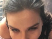 BTS Blow Job with Juliette March - AMERICAN PORN STAR scene 6/16