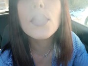 Car Smoking With Match Light Up 10/16