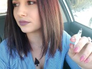 Car Smoking With Match Light Up 13/16