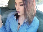 Car Smoking With Match Light Up 3/16