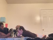 Blowjob and backshots multiple orgasms from bbc on fat ass  2/16