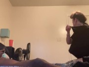 Blowjob and backshots multiple orgasms from bbc on fat ass  6/16