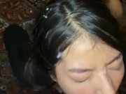 Quick big facial for little latina Sofie! 4/16