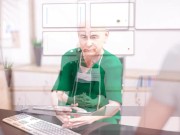 AMNESIA:Me Sexy Nurse And My Step-Sister In A Hospital-Ep18 3/16