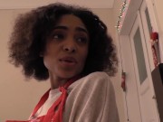 Merry Christmass Baby. Older husband eats wife's ass for dessert. 4/16