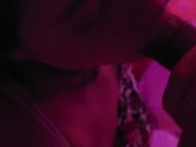 This Mystic chick Loves sucking cock in her living room 8/16