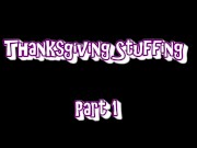 Thanksgiving Inflatable stuffing preview! Full video free in fan club 2/16